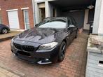 BMW 5 serie euro6b, Auto's, BMW, Automaat, 4 cilinders, Alcantara, Zwart