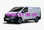 Camionnette chauffeur + transport moto 0492875830, Diensten en Vakmensen, Verhuizers en Opslag