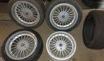Set originele Alpina velgen met deksels. 17" set met banden., Auto-onderdelen, Banden en Velgen, Ophalen, Velg(en)