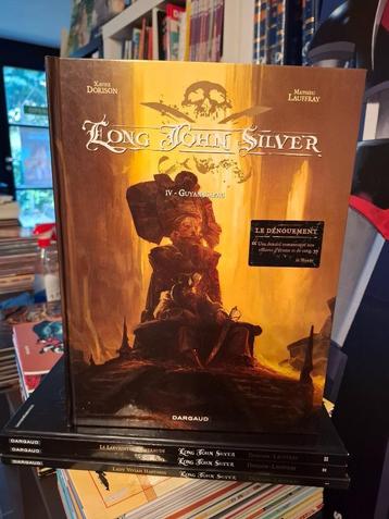 LONG JOHN SILVER TOMES 1 à 4 SERIE COMPLETE TBE EO/REED