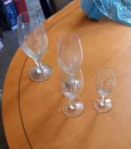 Service en cristal, année 1959 avec les verres à liqueur, Ophalen