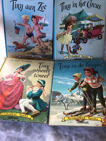 4 oude boeken.Tiny Rinkelbel .Jaren 50 en druk jaren 60, Enlèvement ou Envoi