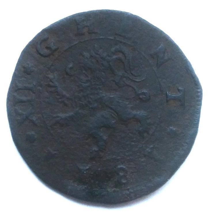 XII mijten 1581 GENT in oproer tegen Filips II, Postzegels en Munten, Munten | België, Losse munt, Overig, Ophalen of Verzenden