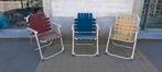 Vintage chaises en aluminium mid century marque  zarzecki, Comme neuf, Enlèvement ou Envoi, Aluminium