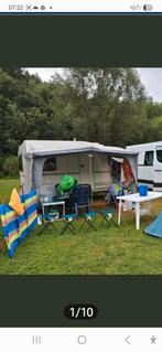 Voortent kleine caravan met frame, Ophalen