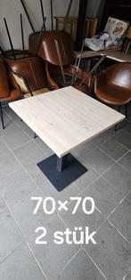 Tafels van 7070 cm in perfecte staat., Overige materialen, Gebruikt, 50 tot 100 cm, Vierkant