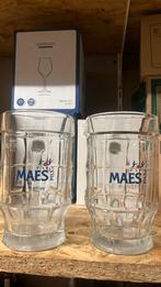 Maes 50cl glazen 2x, Verzamelen, Ophalen, Zo goed als nieuw