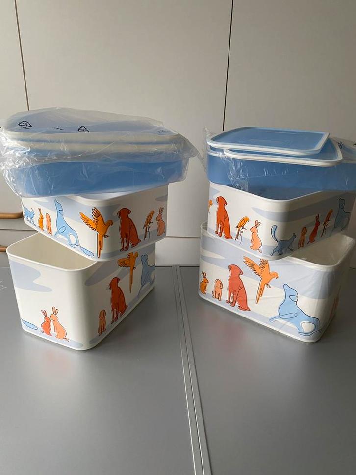 🍄 Tupperware . NIEUWE ClickPlus set “ huisdieren “, Maison & Meubles, Cuisine| Tupperware, Neuf, Enlèvement ou Envoi