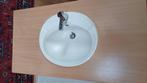 lavabo, Huis en Inrichting, Badkamer | Badkamermeubels, Ophalen, 100 tot 150 cm, Zo goed als nieuw, Minder dan 100 cm