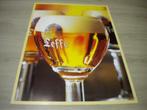 Leffe abdijbier affiche 595x420mm, Enlèvement, Neuf, Panneau, Plaque ou Plaquette publicitaire, Leffe