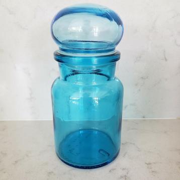 Container made in Belgium - blauw glas