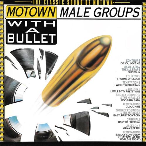 Motown Male Groups - With A Bullet Vinyl Lp/1984, Cd's en Dvd's, Vinyl | R&B en Soul, Zo goed als nieuw, Soul of Nu Soul, 1960 tot 1980