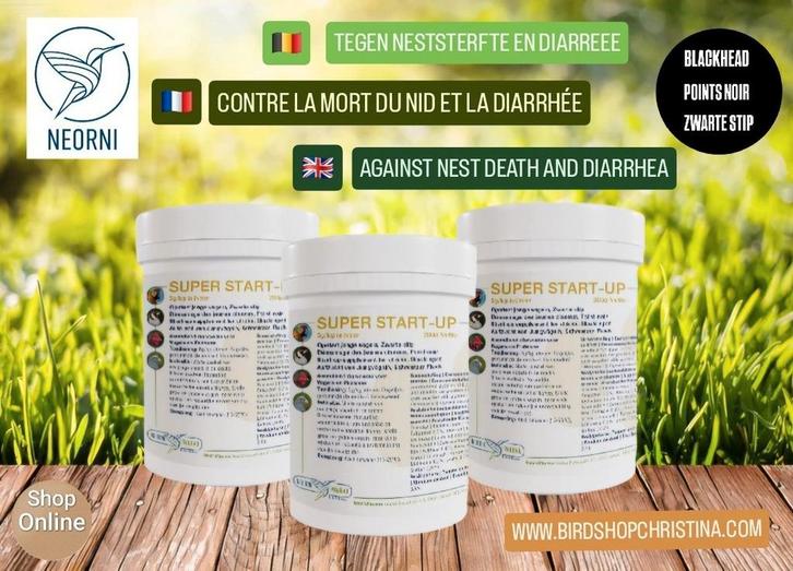 Super Start-Up 200 Gram - Neornipharma - Tegen Nest Sterfte, Dieren en Toebehoren, Vogels | Toebehoren, Nieuw, Ophalen