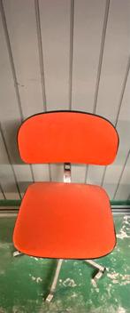 Vintage Retro, Ophalen, Gebruikt, Oranje, Bureaustoel