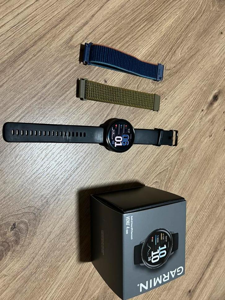 Garmin venu 4 45mm!!!, Handtassen en Accessoires, Sporthorloges, Zo goed als nieuw, Ophalen