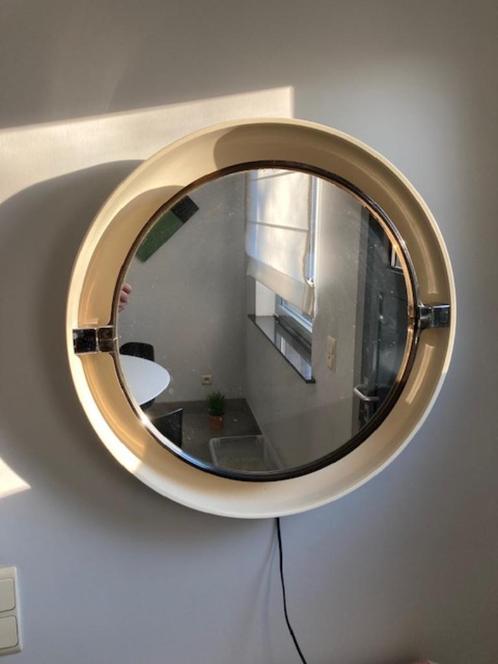 70's verlichte badkamerspiegel Allibert, Huis en Inrichting, Woonaccessoires | Spiegels, Ophalen