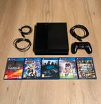 Sony PlayStation 4 incl. 5 games, Games en Spelcomputers, Ophalen of Verzenden, Zo goed als nieuw