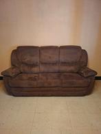 stoffen 3zit zetel/sofa/canapé, 200 à 250 cm, Banc droit, Enlèvement, Utilisé
