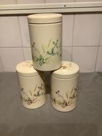 Bewaarbussen, gelijkend Brabantia, voorraadbussen, Ophalen of Verzenden, Gebruikt, Overige materialen, Pot, Bus of Blik