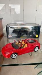 Ferrari 360 spider 1:18 Hot Wheels nikkel in doos, Hobby en Vrije tijd, Nieuw, Auto, Hot Wheels