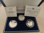 D-Day 50th anniversary silver collection 1994 + Certificate, Frankrijk, Zilver, Ophalen, Losse munt