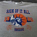 Sick Of It All 2XL T-shirt (100% nieuw), Ophalen of Verzenden, Nieuw, Overige maten, Grijs