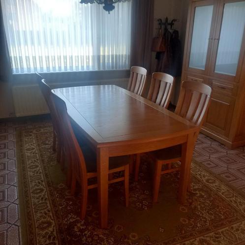 Eetkamer Kasten /Tafel /6 Stoelen, Huis en Inrichting, Complete eetkamers, Zo goed als nieuw, Ophalen