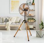 Mooie statiefventilator in houtlook, Ophalen, Nieuw, Statiefventilator