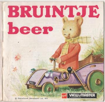 View-master Rupert - Bruintje Beer D 109 Nl beschikbaar voor biedingen
