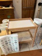 verzorgingstafel  ikea, Enlèvement, Comme neuf, Poubelle à couches, Bébé-jou