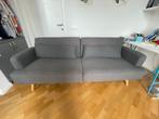 Clic clac 4-zitsbank, Huis en Inrichting, Ophalen, Gebruikt, 75 tot 100 cm, Rechte bank