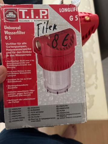 universeel waterfilter (type G5) van T.I.P -> nooit gebruikt beschikbaar voor biedingen