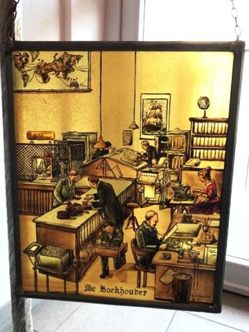 Glasraam vintage beschikbaar voor biedingen