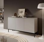 tv meubel in beige kleur + dressoir kast in zelfde stijl, Ophalen, Zo goed als nieuw