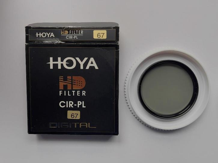 HOYA circulaire polarisatiefilter 67mm, Audio, Tv en Foto, Foto | Filters, Zo goed als nieuw, Polarisatiefilter, 60 tot 70 mm