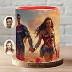 Mug personnalisé version panoramique Superman & Wonder Woman, Envoi, Neuf, Céramique, Tasse(s) et/ou soucoupe(s)