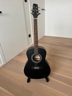Akoestische gitaar Stagg SA30A-BK en staander, Muziek en Instrumenten, Ophalen, Nieuw, Western- of Steelstringgitaar