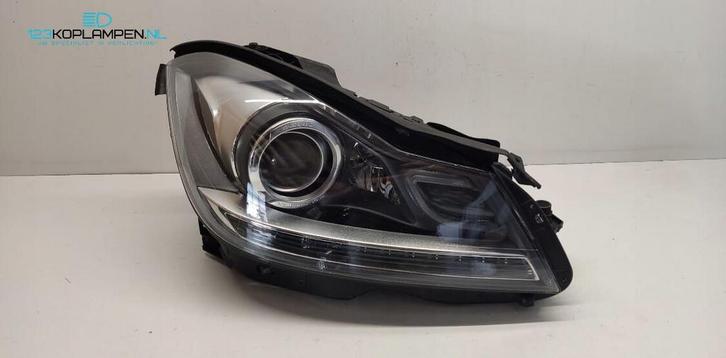 Mercedes C Klassa W204 Facelift Xenon koplamp rechts, Auto-onderdelen, Verlichting, Mercedes-Benz, Gebruikt, Ophalen of Verzenden