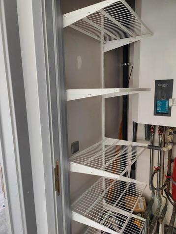 IKEA wandrekken / opbergrek – metalen draadrekken 6 stuks beschikbaar voor biedingen