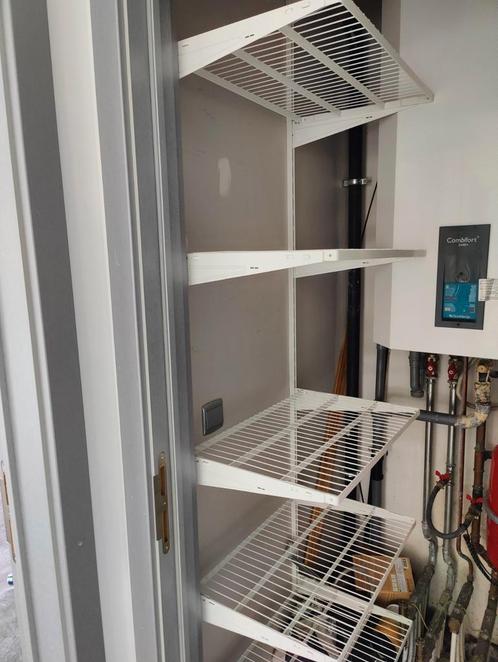 IKEA wandrekken / opbergrek – metalen draadrekken 6 stuks, Huis en Inrichting, Kasten | Stellingkasten, Zo goed als nieuw, Ophalen