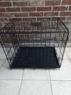 Hondenbench zwart, Dieren en Toebehoren, Hondenbenches, Ophalen, Zo goed als nieuw