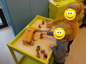 Experimenteertafel voor kinderopvang of kleuterklas, Enlèvement, Utilisé, Table