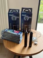 2x Braun Oral-B Pro Series 3 black + 17 opzetborstels, Handtassen en Accessoires, Uiterlijk | Mondverzorging, Ophalen of Verzenden