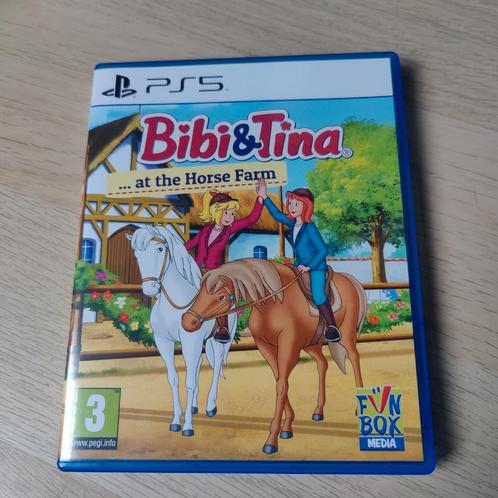 Bibi & Tina at the Horses Farm - Playstation 5, Games en Spelcomputers, Games | Sony PlayStation 5, Zo goed als nieuw, Ophalen of Verzenden