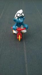 Supersmurf op driewieler 4.0203, Verzamelen, Smurfen, Verzenden, Gebruikt, Overige Smurfen, Poppetje, Figuurtje of Knuffel