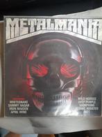 lp - various - metal mania, Cd's en Dvd's, Vinyl | Hardrock en Metal, Ophalen of Verzenden, Gebruikt