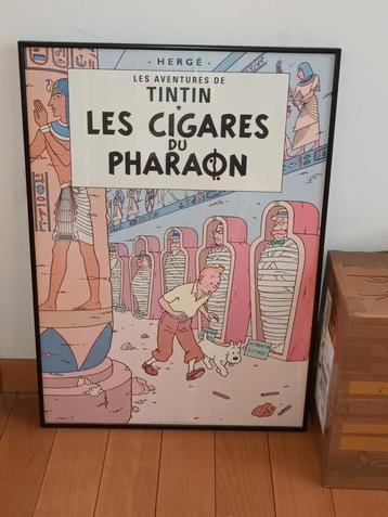 Tintin cadre les cigares de pharaon beschikbaar voor biedingen