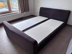 Boxspring, Ophalen, Gebruikt, Bruin, Tweepersoons