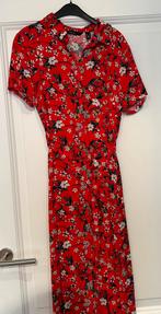 Vero Moda lange jurk met korte mouw - Maat S, Taille 36 (S), Rouge, Sous le genou, Enlèvement ou Envoi