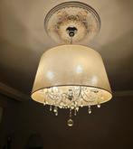 2 kroonlusters met kap, Huis en Inrichting, Lampen | Kroonluchters, Ophalen, Gebruikt